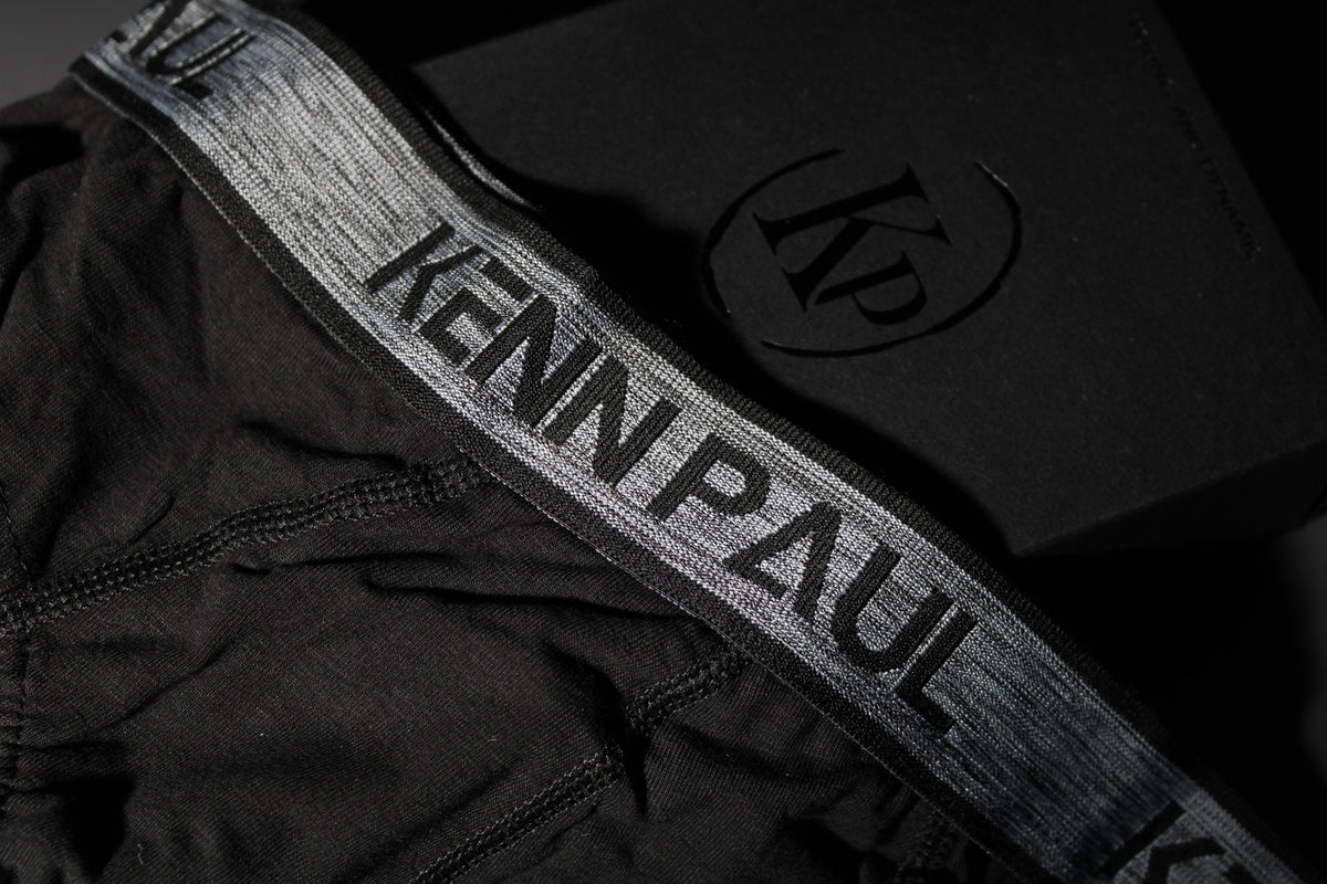 10'lu Erkek Düz Pamuklu Siyah Boxer | Slip Boxer