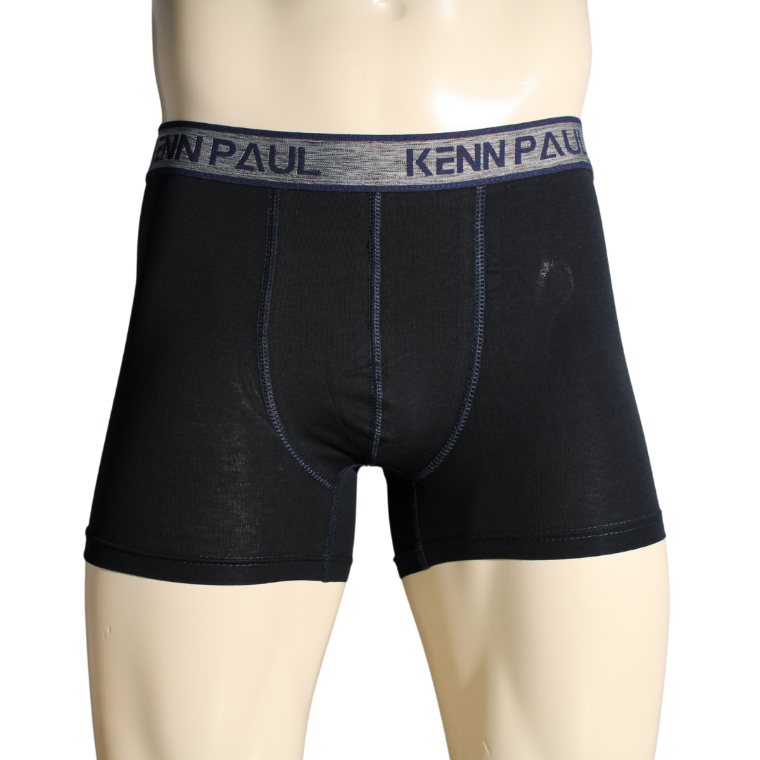10'lu Erkek Koyu Renk Karışık Pamuk Boxer  | Yumuşak Kumaş |