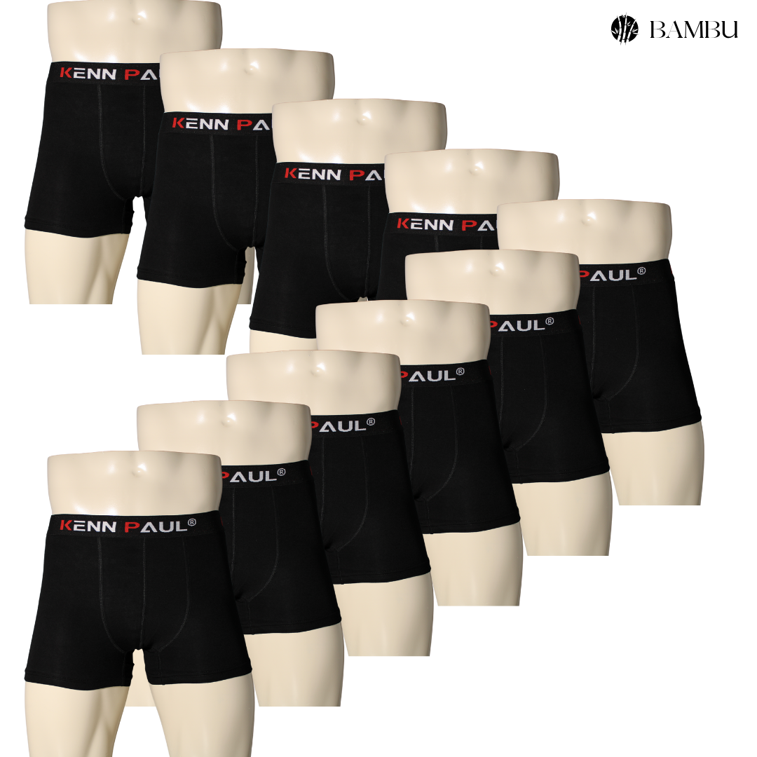 10'lu Modal-Bambu Kumaş Erkek Boxer