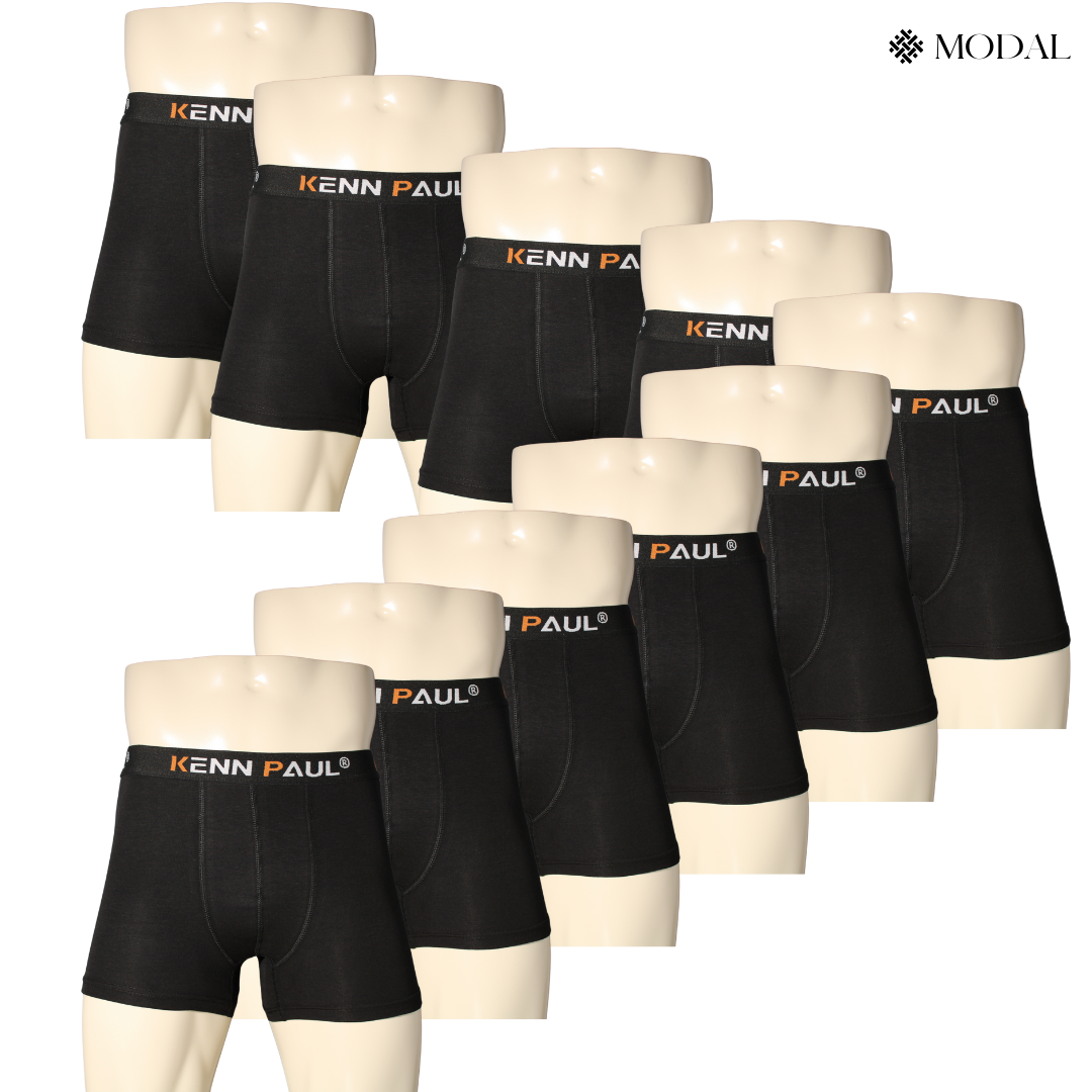 10'lu Modal-Bambu Kumaş Erkek Boxer
