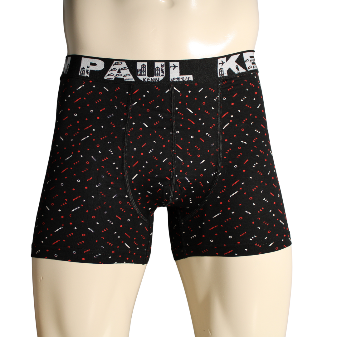 2'Lİ Erkek Desenli Pamuklu Lüks Boxer Dayanıklı