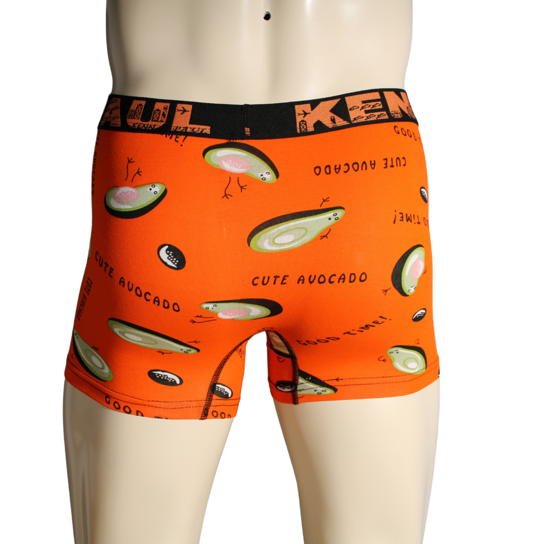 2'li Erkek Desenli Pamuklu Lüks Boxer