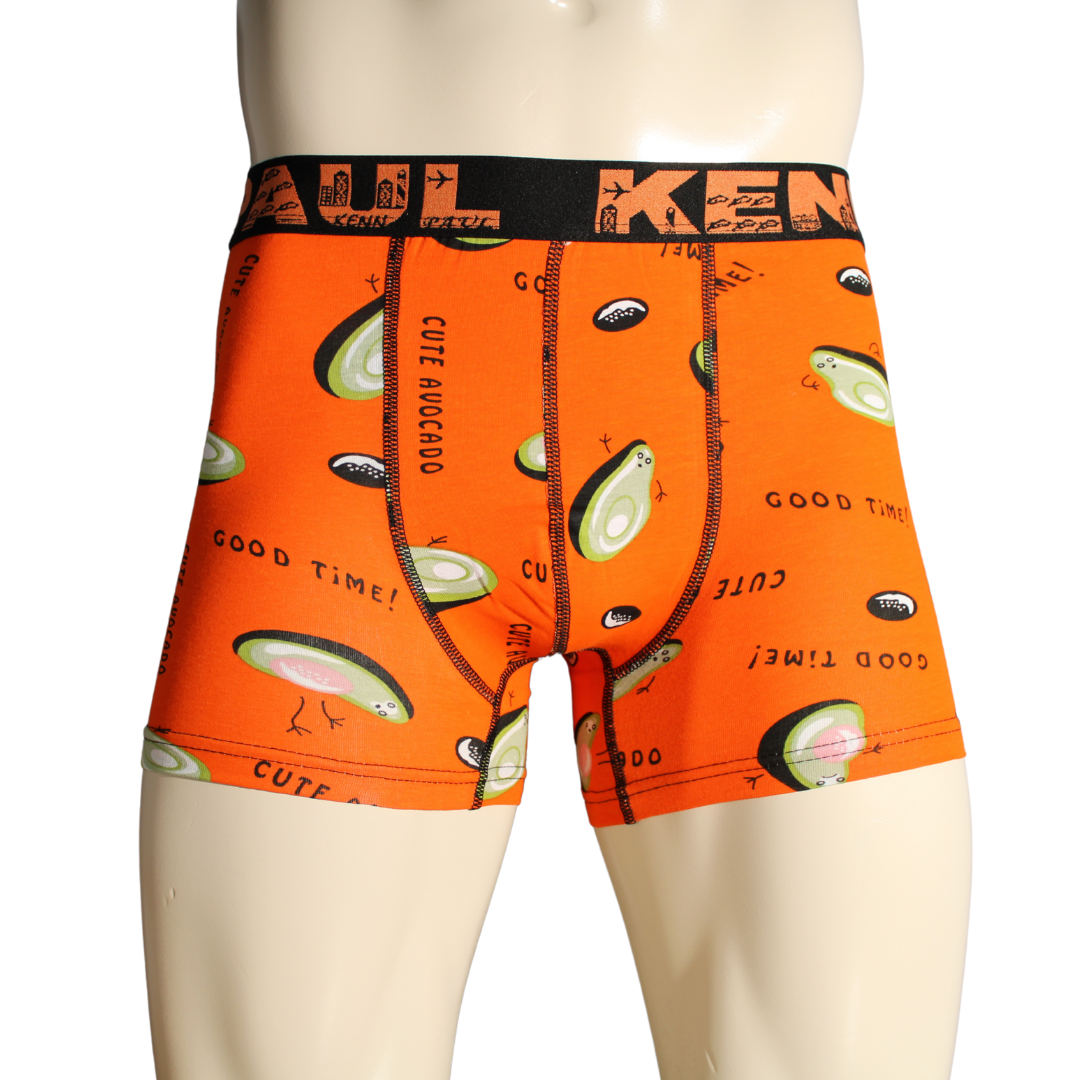 2'li Erkek Desenli Pamuklu Lüks Boxer