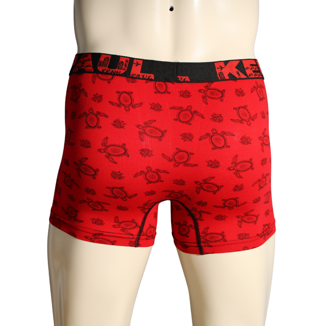 2'li Erkek Desenli Pamuklu Lüks Boxer | Yumuşak Kumaş | Rahat Boxer |