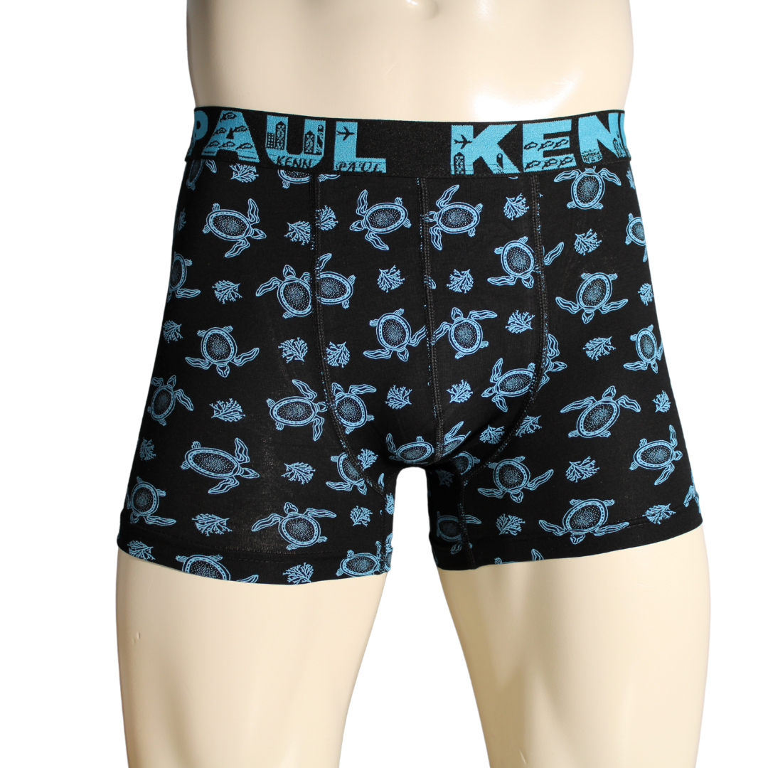 2'li Erkek Desenli Pamuklu Lüks Boxer | Yumuşak Kumaş | Rahat Boxer |