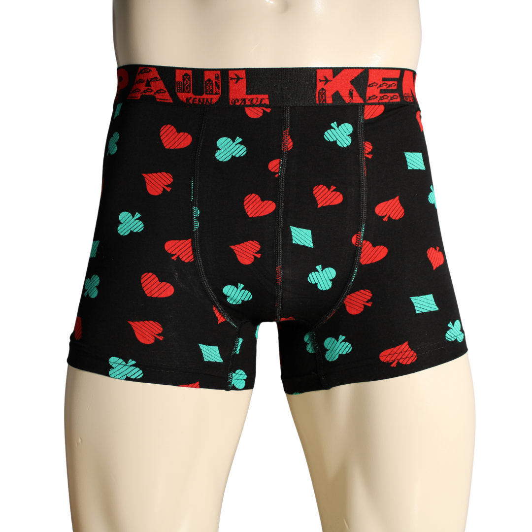 3'lü Desenli Pamuklu Lüks Boxer | Konforlu Boxer | Yumuşak