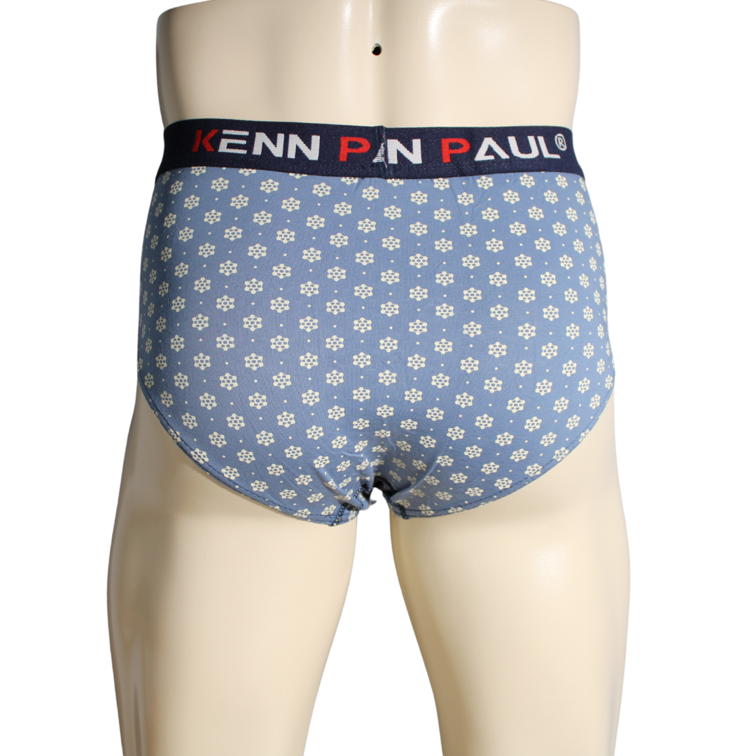 3'lü Erkek Slip Desenli Pamuklu Lüks Boxer