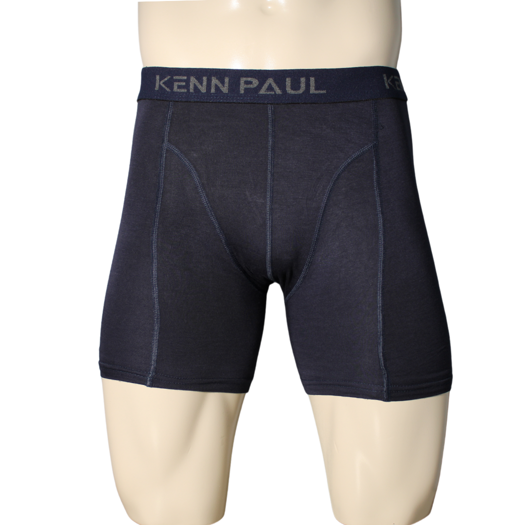 5'li Bambu Uzun Paçalı Sporcu Boxer  Nefes Alır, Konforlu