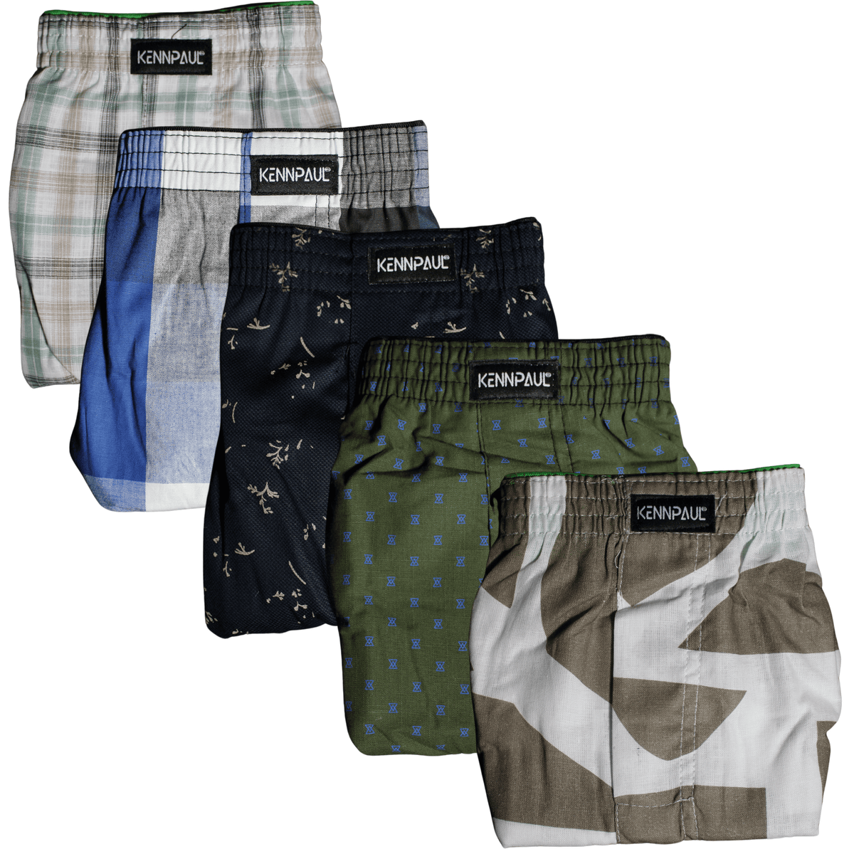 5'li Erkek Poplin Boxer %100 Pamuk 3XL