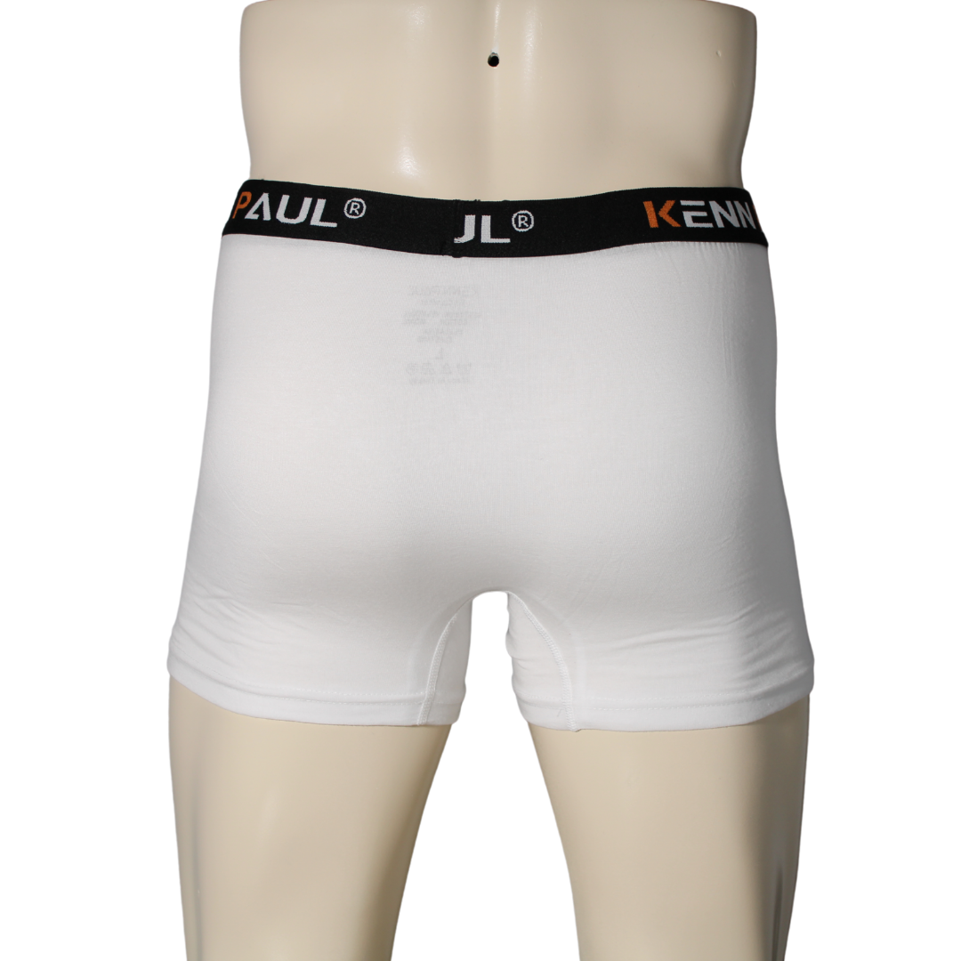 Erkek Beyaz Premium Modal Boxer | Yumuşak Kumaş | Rahat Boxer