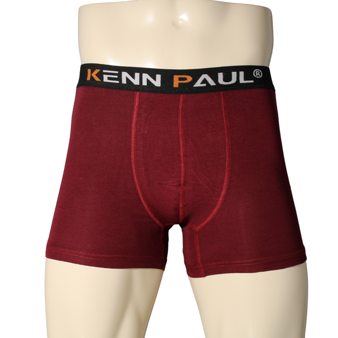 Erkek Bordo Modal Boxer | Rahat Kumaş | Premium Boxer