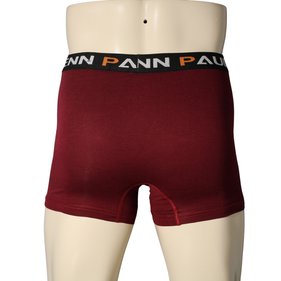 Erkek Bordo Modal Boxer | Rahat Kumaş | Premium Boxer