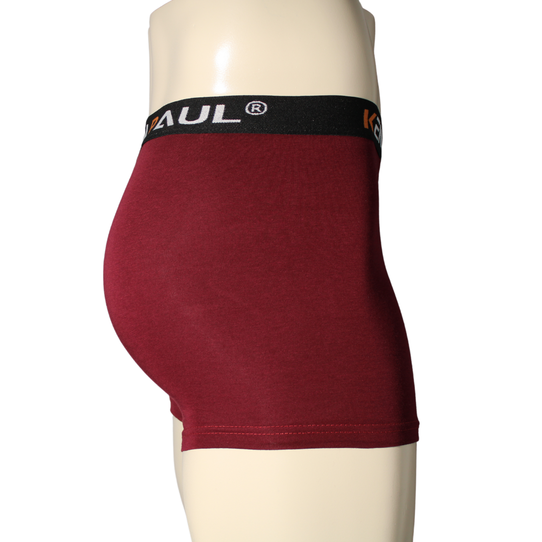 Erkek Bordo Modal Boxer | Rahat Kumaş | Premium Boxer
