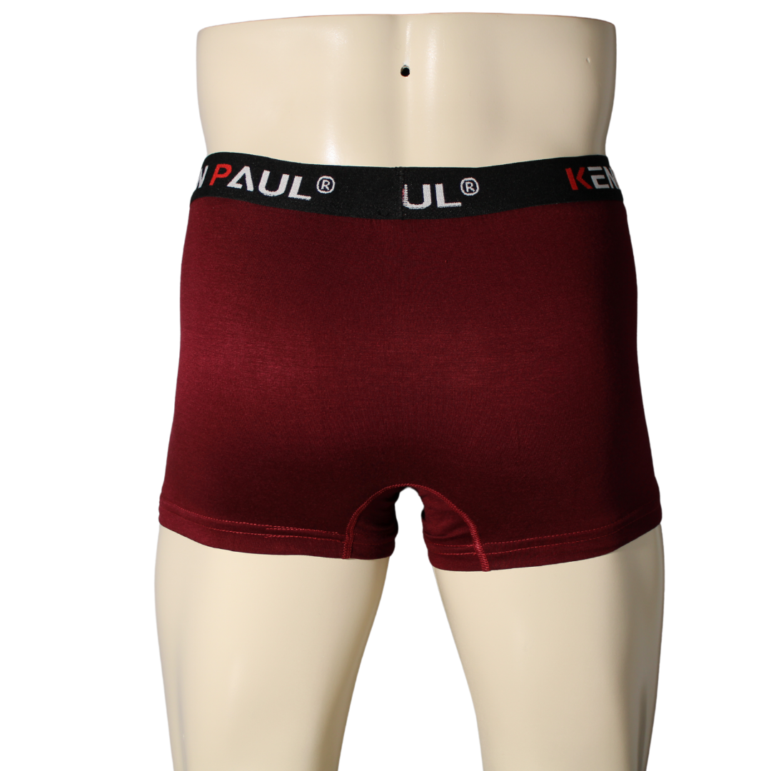 Erkek Bordo Bambu Boxer |Rahat Kumaş| Premium Boxer