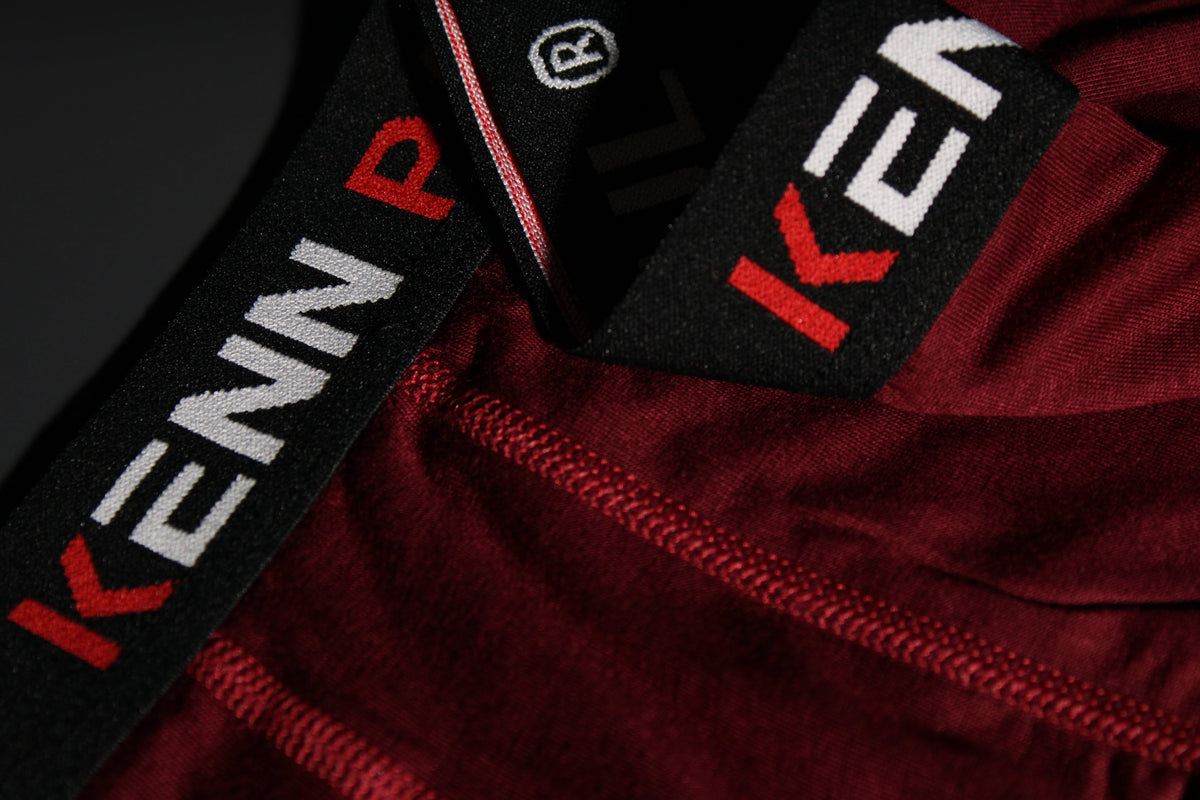 Erkek Bordo Bambu Boxer |Rahat Kumaş| Premium Boxer