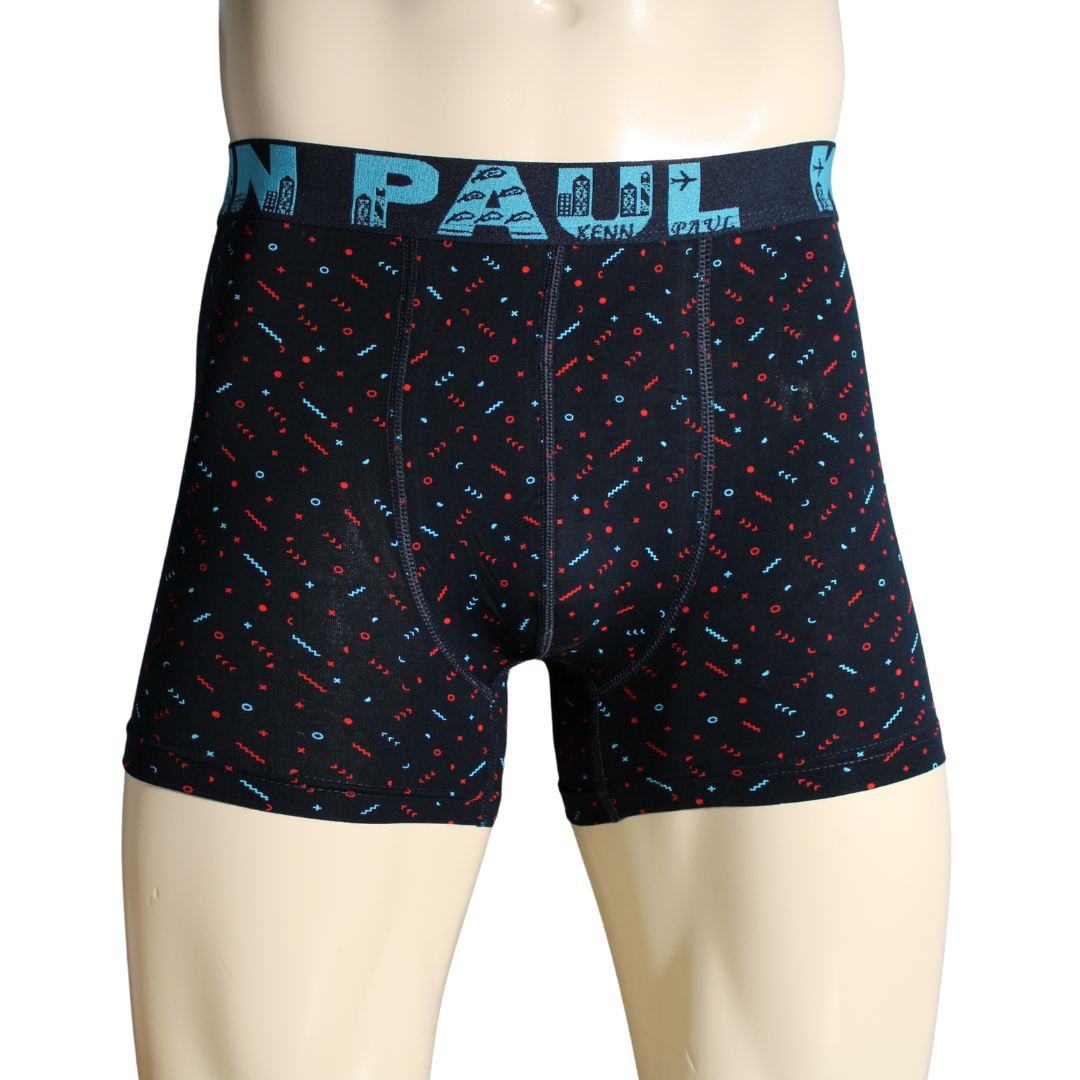 Erkek Desenli Pamuklu Lüks Boxer | Konforlu Boxer | Yumuşak
