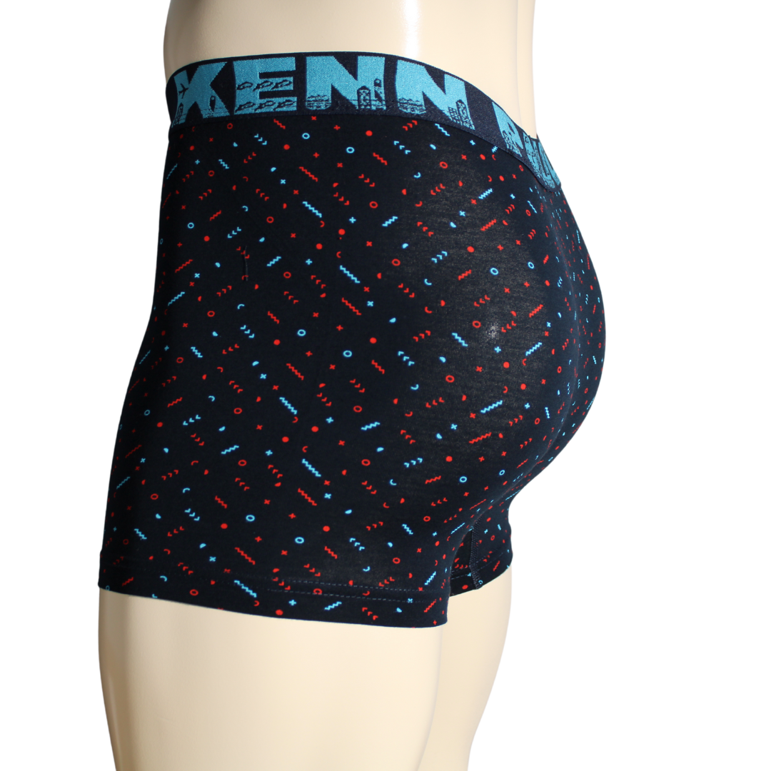 Erkek Desenli Pamuklu Lüks Boxer | Konforlu Boxer | Yumuşak