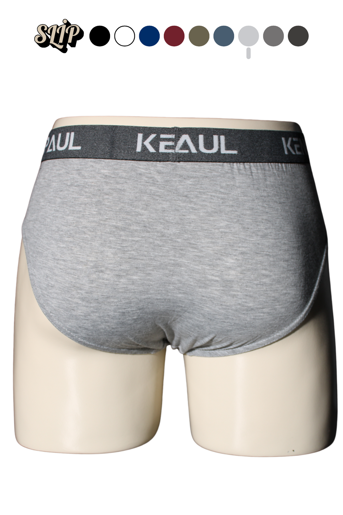 Erkek Düz Pamuklu Gri Boxer | Slip Boxer