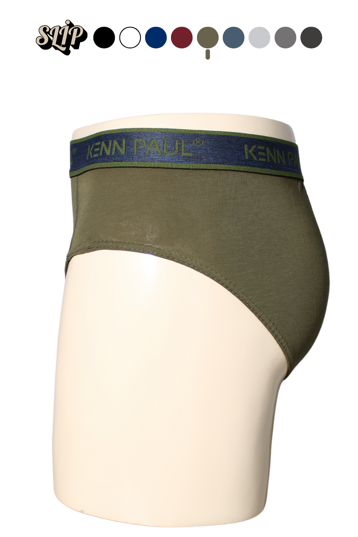 Erkek Düz Pamuklu Haki Boxer | Slip Boxer