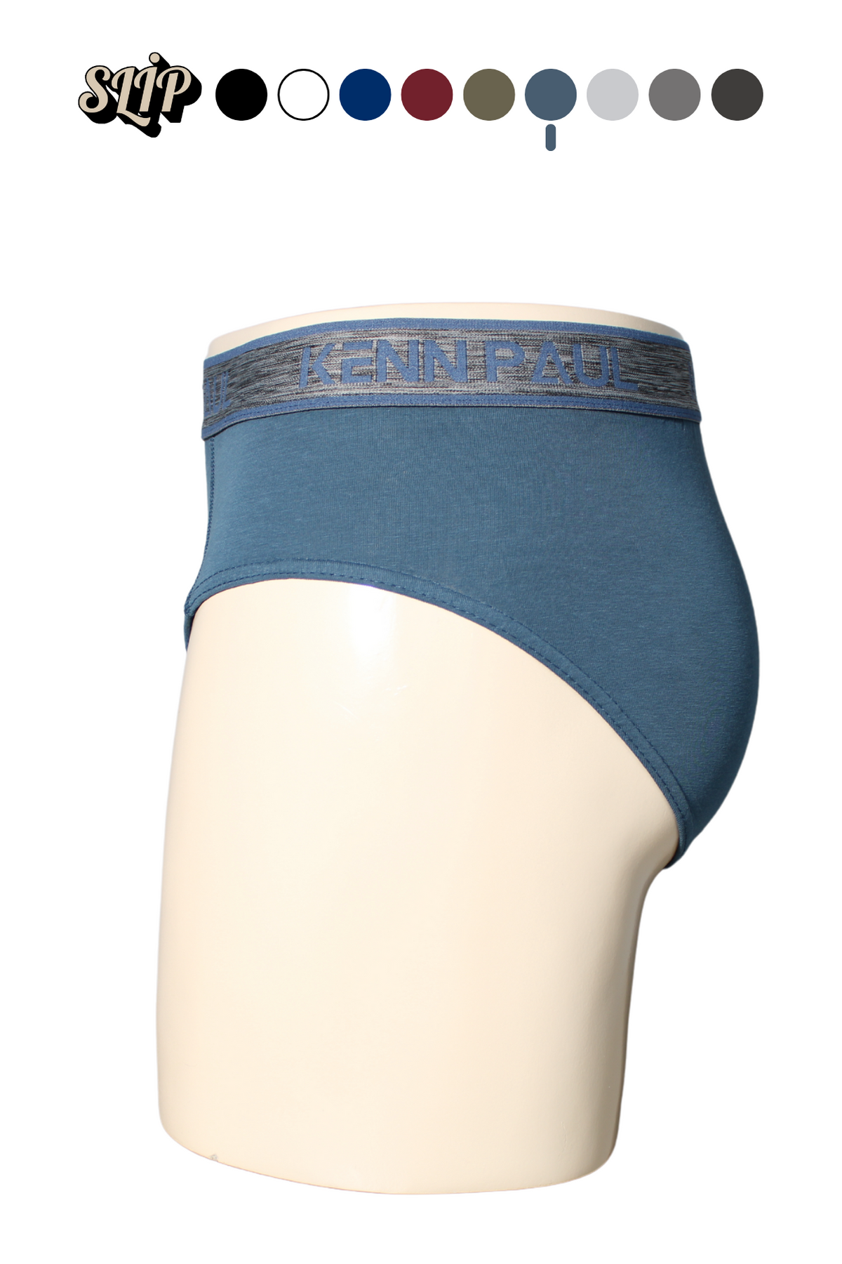 Erkek Düz Pamuklu İndigo Boxer | Slip Boxer