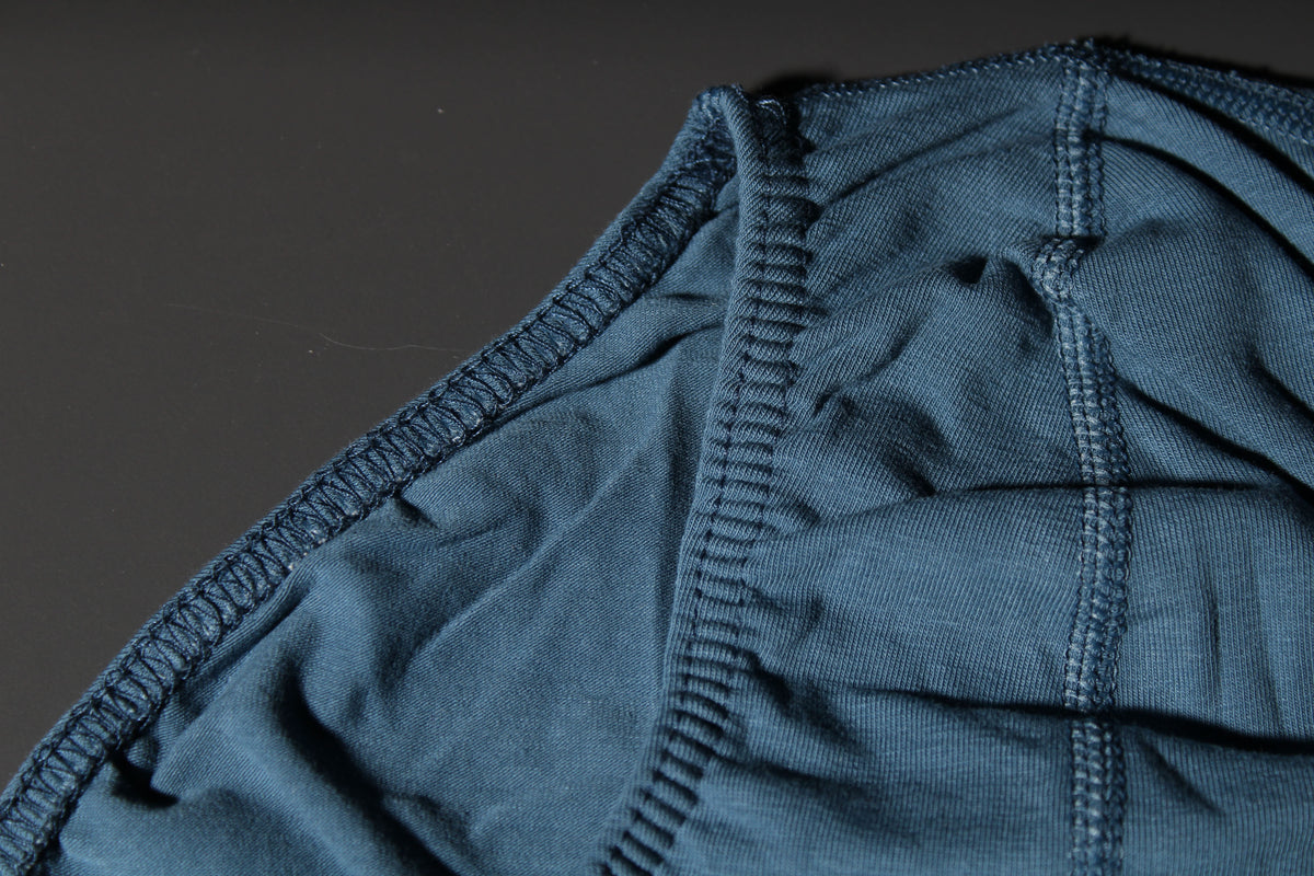 Erkek Düz Pamuklu İndigo Boxer | Slip Boxer
