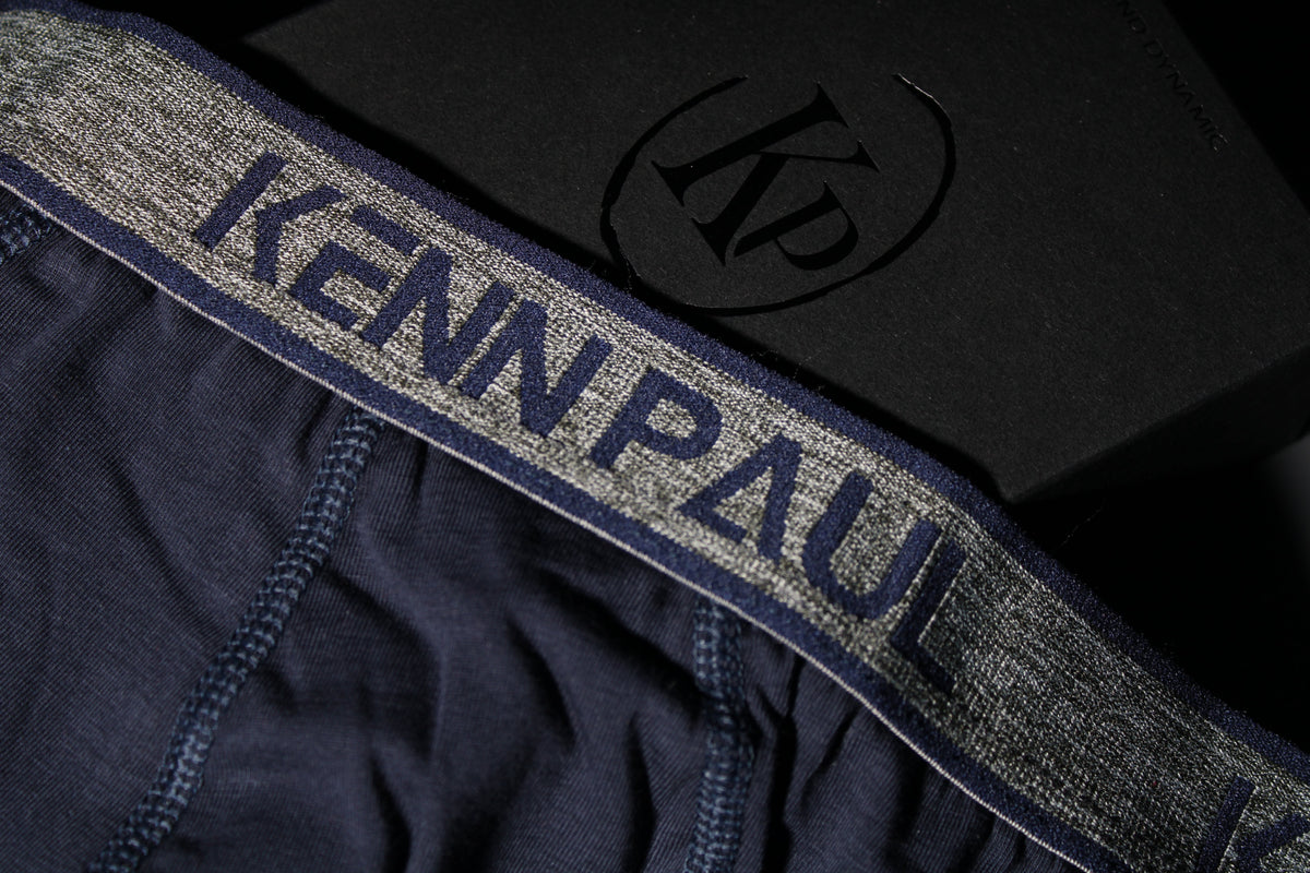 Erkek Düz Pamuklu Lacivert Boxer | Slip Boxer