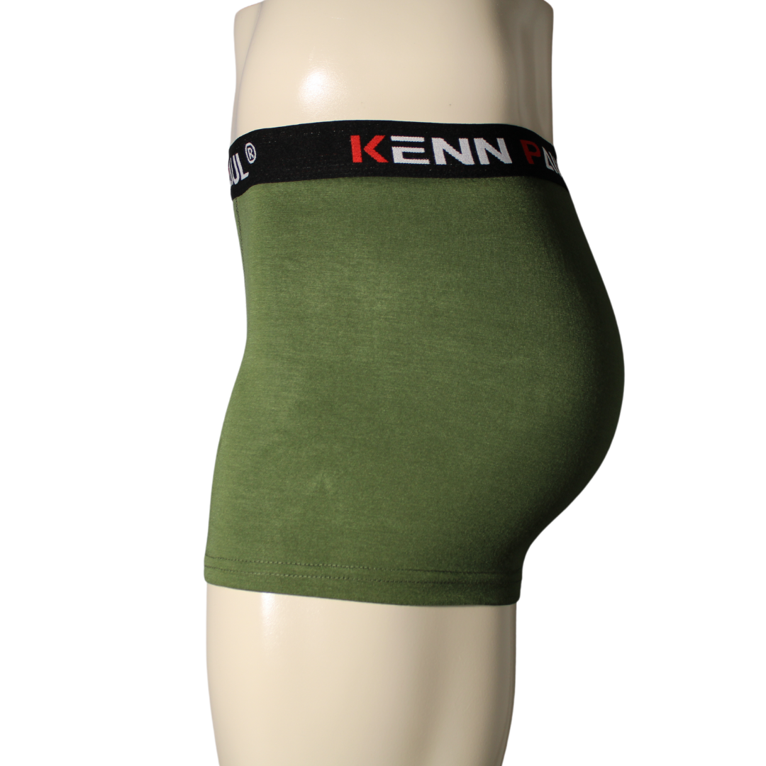 Erkek Haki Premium Bambu Boxer |Rahat Boxer| Esnek Kumaş