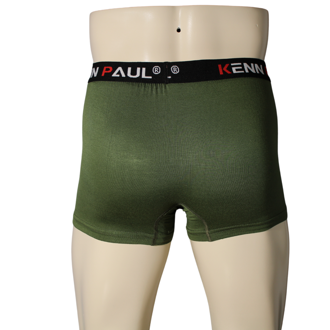Erkek Haki Premium Bambu Boxer |Rahat Boxer| Esnek Kumaş
