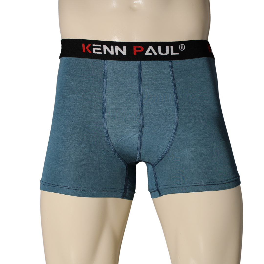 Erkek İndigo Premium Bambu Boxer |Modern Kumaş| Erkek Boxer