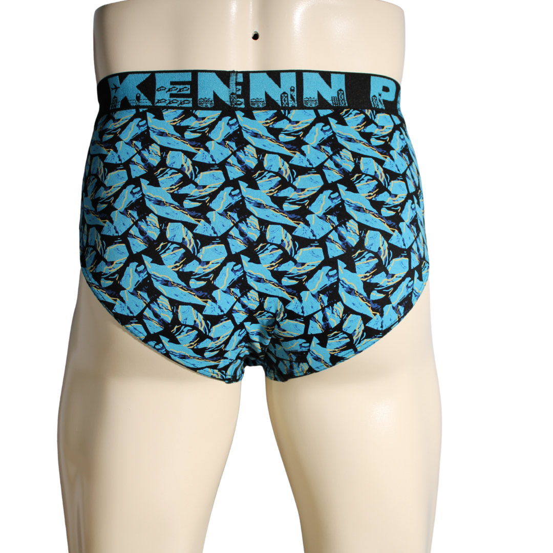 Erkek Slip Desenli Pamuklu Lüks Boxer –Esnek