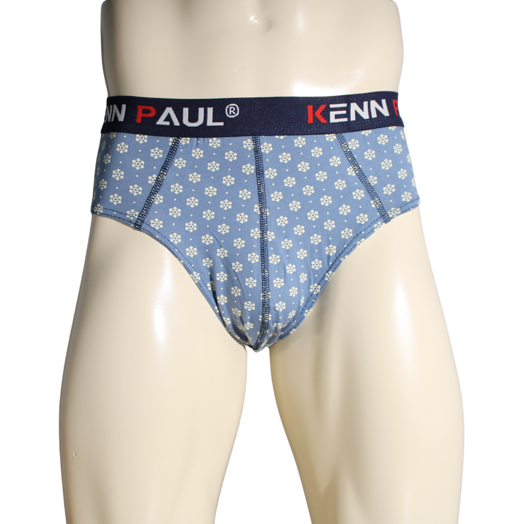 Erkek Slip Desenli Pamuklu Lüks Boxer Esnek