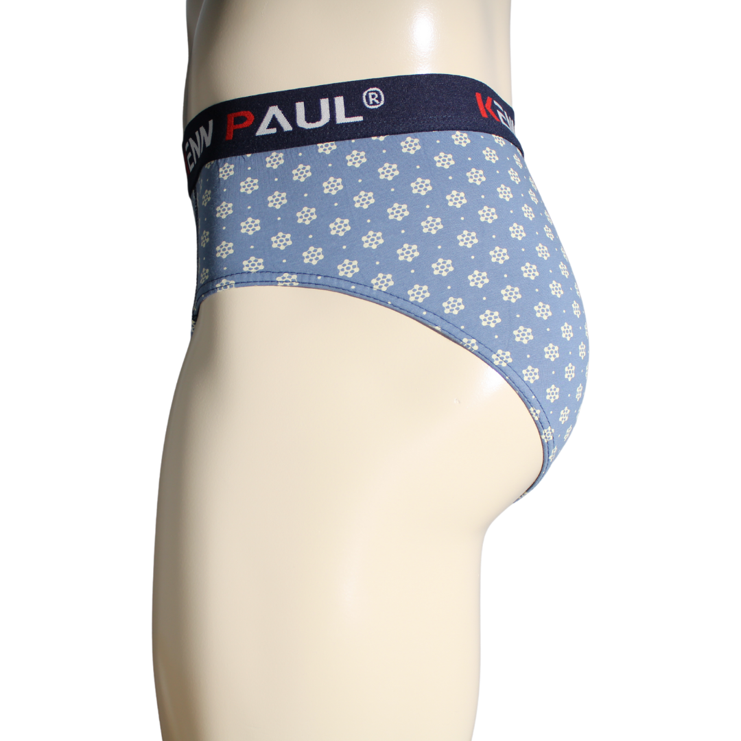 Erkek Slip Desenli Pamuklu Lüks Boxer Esnek