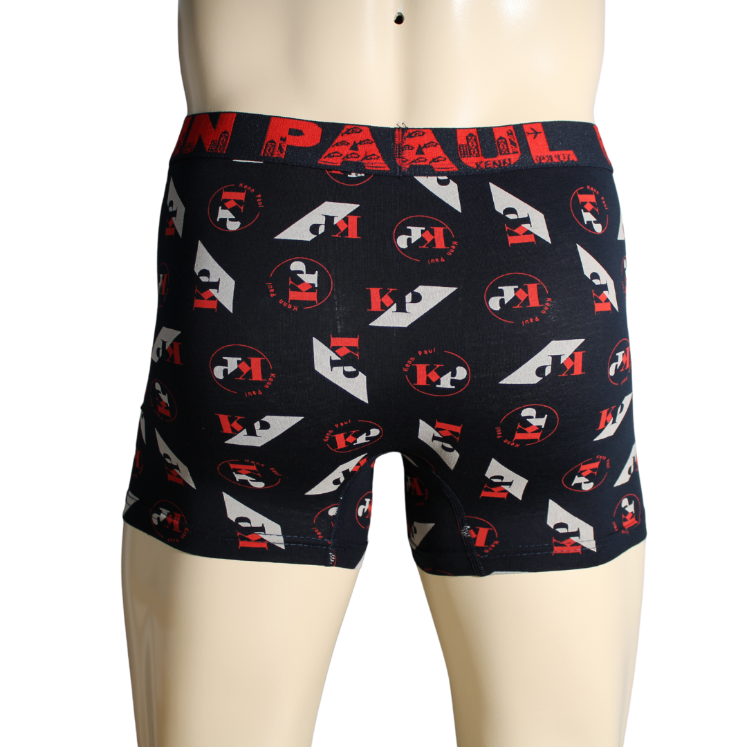 Erkek Desenli Pamuklu Lüks Boxer | Yumuşak Kumaş | Rahat Boxer