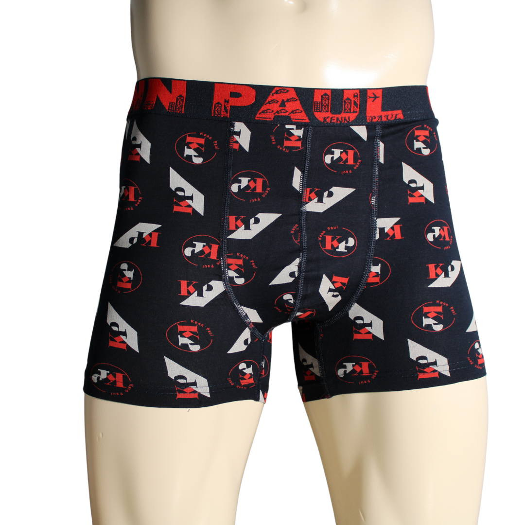 Erkek Desenli Pamuklu Lüks Boxer | Yumuşak Kumaş | Rahat Boxer