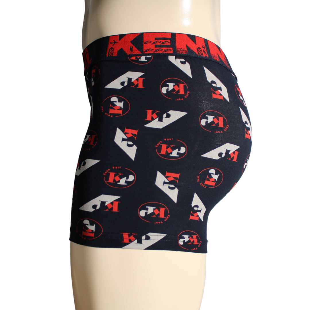 Erkek Desenli Pamuklu Lüks Boxer | Yumuşak Kumaş | Rahat Boxer