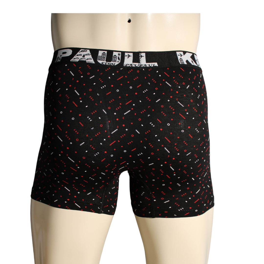 Erkek Desenli Pamuklu Lüks Boxer | Yumuşak Kumaş | Rahat Boxer
